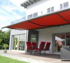 markilux red awning